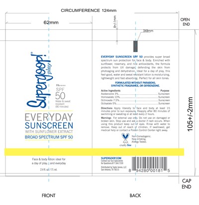 Everyday Spf 50 2019 Primary (Everyday Sunscreen Spf 50 2019 Primary)